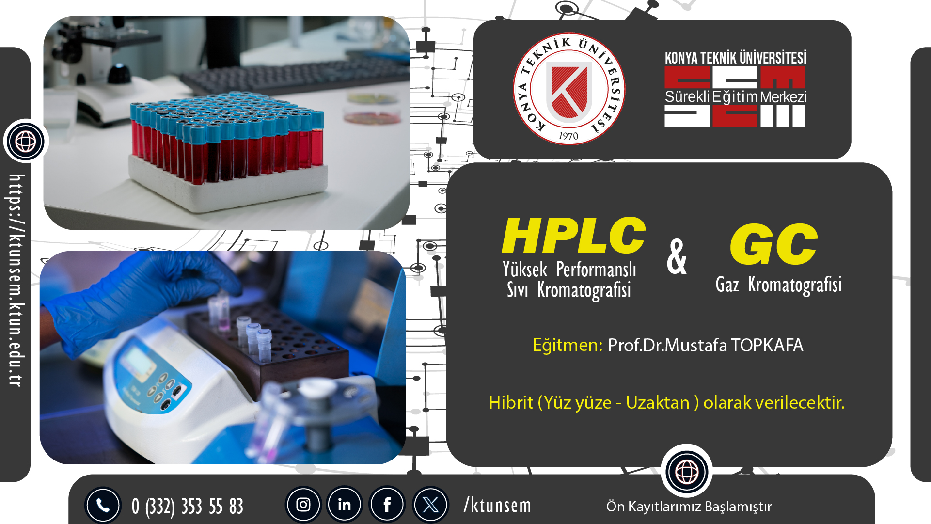Sertifikalı ve Uygulamalı HPLC ve GC Eğitimi